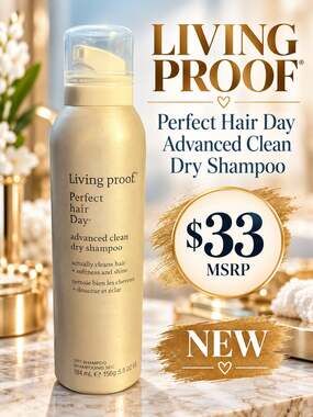 Living Proof Women's Perfect Hair Day Advanced Clean Dry Shampoo NEW